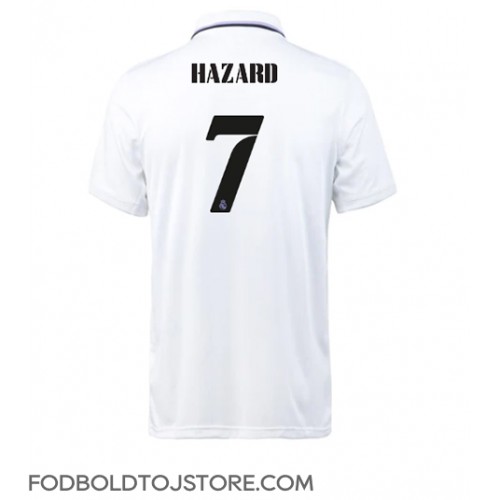 Real Madrid Eden Hazard #7 Hjemmebanetrøje 2022-23 Kortærmet